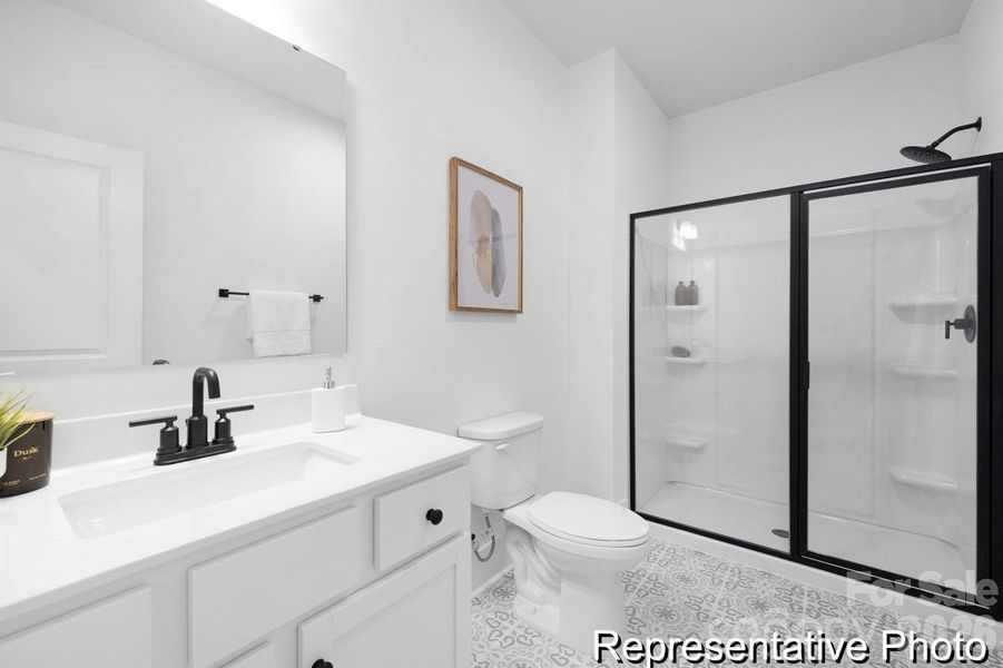 Furnished interior view inside a new home in Whispering Hills, Locust (Image 17).