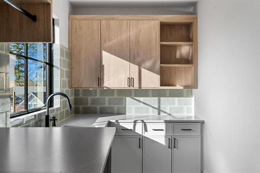 Close-up of interior finishes inside a home in , Atlanta (Image 18).
