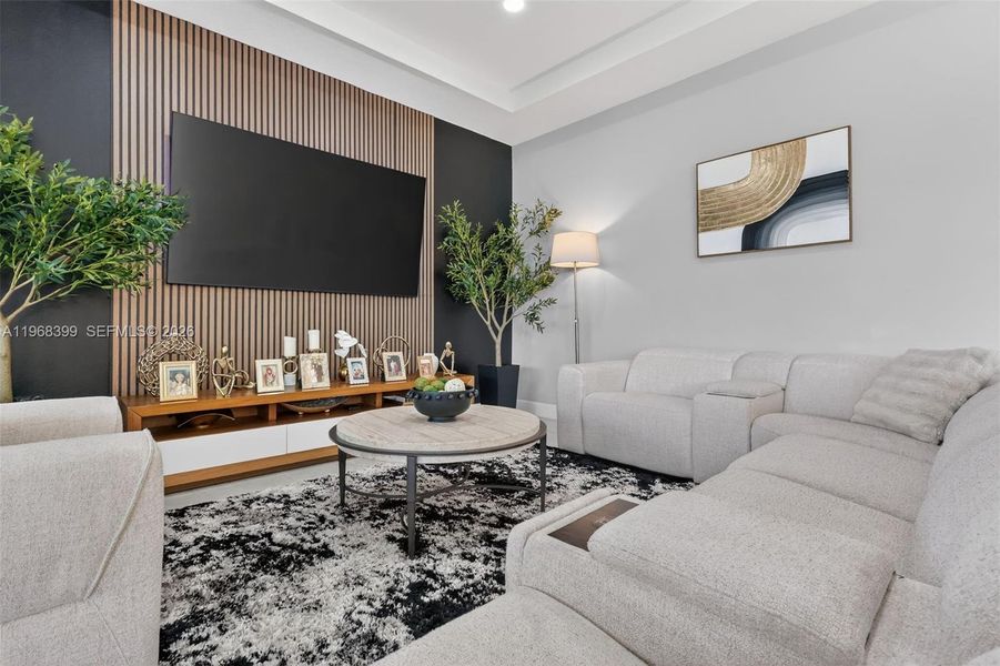Furnished interior view inside a new home in , Port St. Lucie (Image 13).