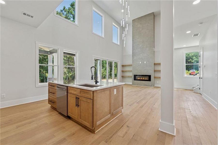 Furnished interior view inside a new home in , Loganville (Image 11).