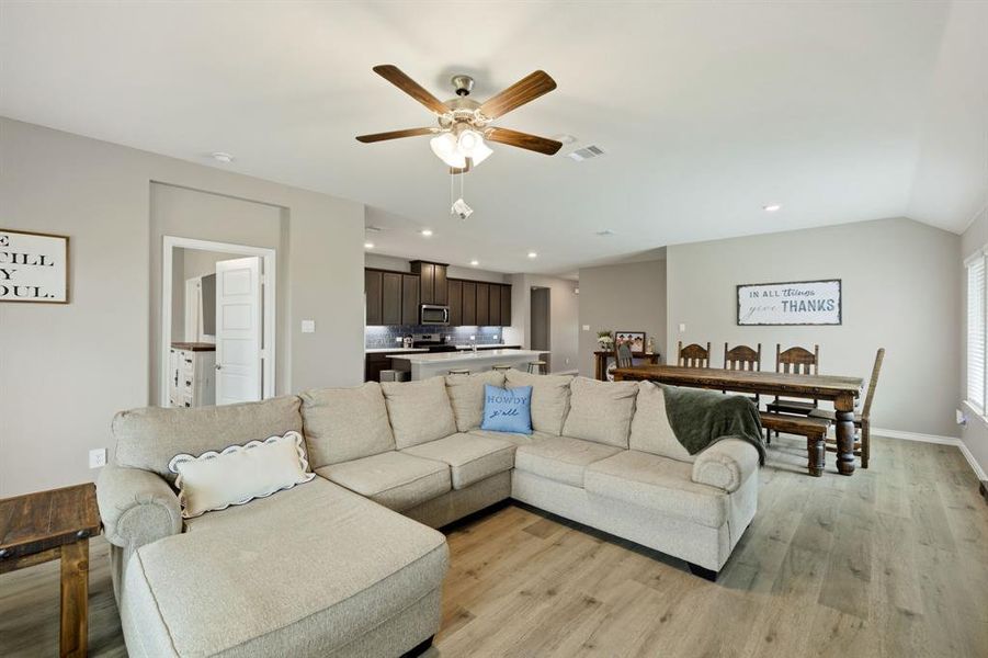 Furnished interior view inside a new home in , Fate (Image 14).