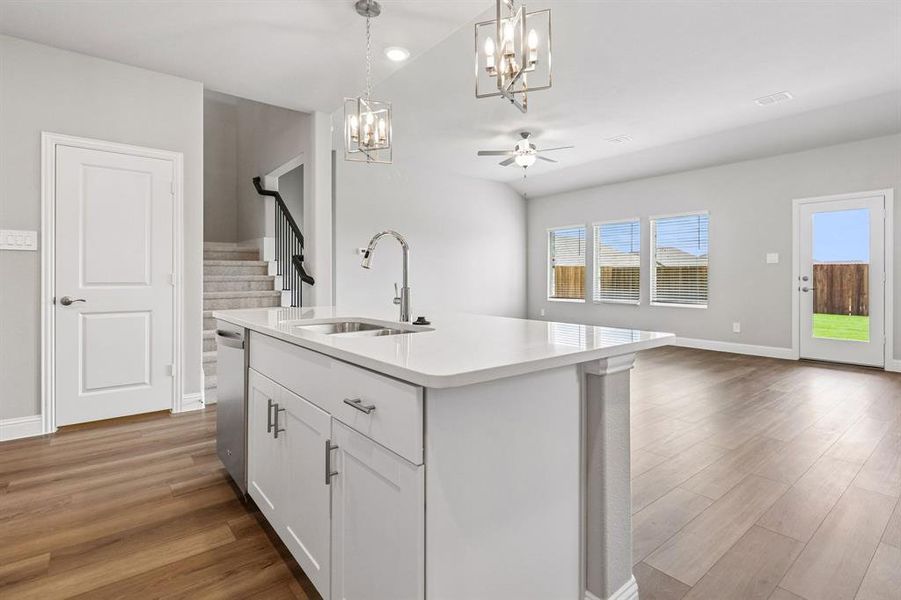 Photo is not of the actual home, but is an inspirational photo of builder’s model home and may depict options, furnishings, and/or decorator features that are not included.