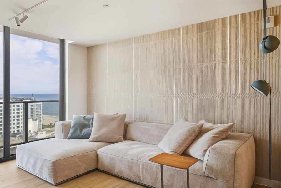 Furnished interior view inside a new home in , Pompano Beach (Image 40). Furnished interior view inside a new home in , Pompano Beach (Image 40).