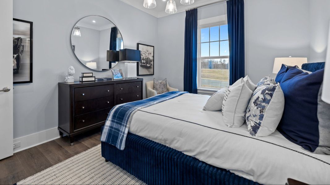 The Adventurer Plan by DBR Homes with a secondary bedroom in Fort Mill, SC