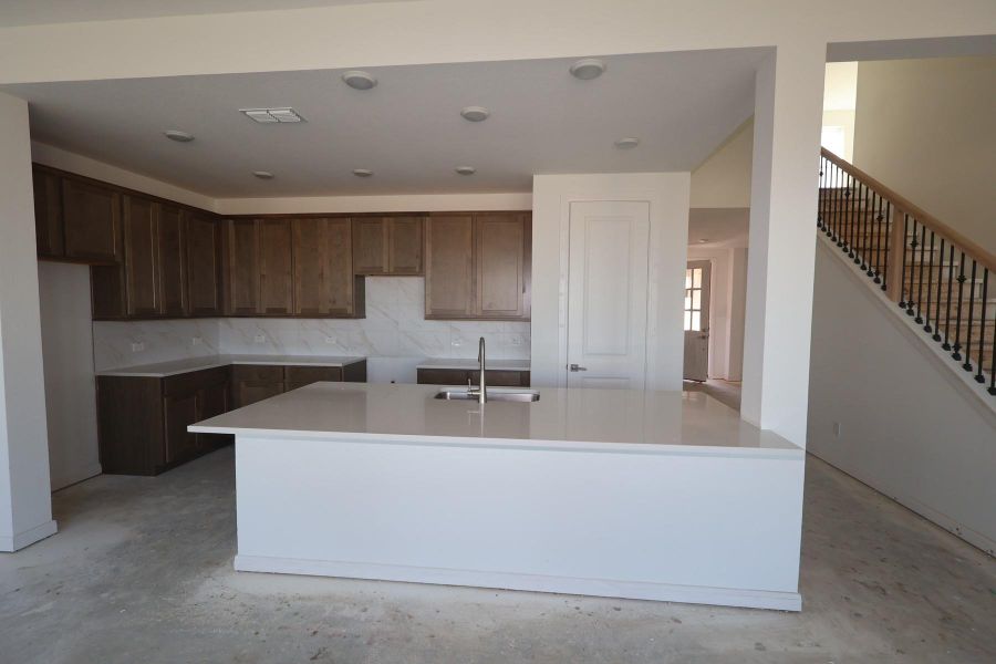 In-progress construction of a new home in Legacy - Retreat Collection, League City, TX (Image 24).