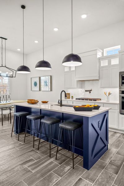 Furnished interior view inside a new home in Verdancia, El Paso (Image 27).