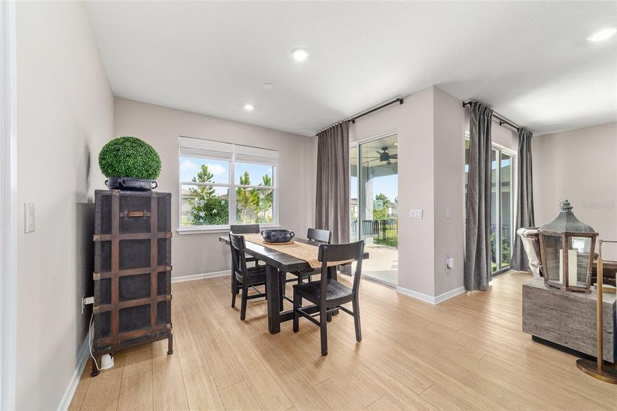 Furnished interior view inside a new home in Del Webb Stone Creek, Ocala (Image 32).