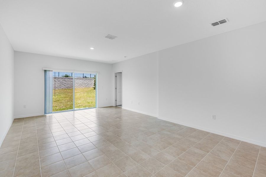 Representative unfurnished interior of a home built from the Spruce by Taylor Morrison in Palm Wind, Hudson (Image 26).