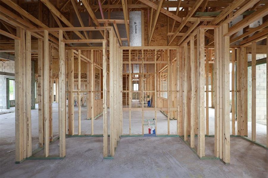 In-progress construction of a new home in Solace at Corner Lake, Orlando, FL (Image 8).