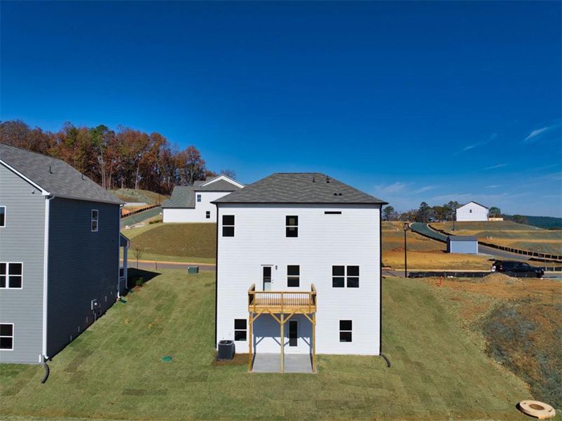 Exterior details and patio area of a home in Kingston Park, Kingston (Image 3).
