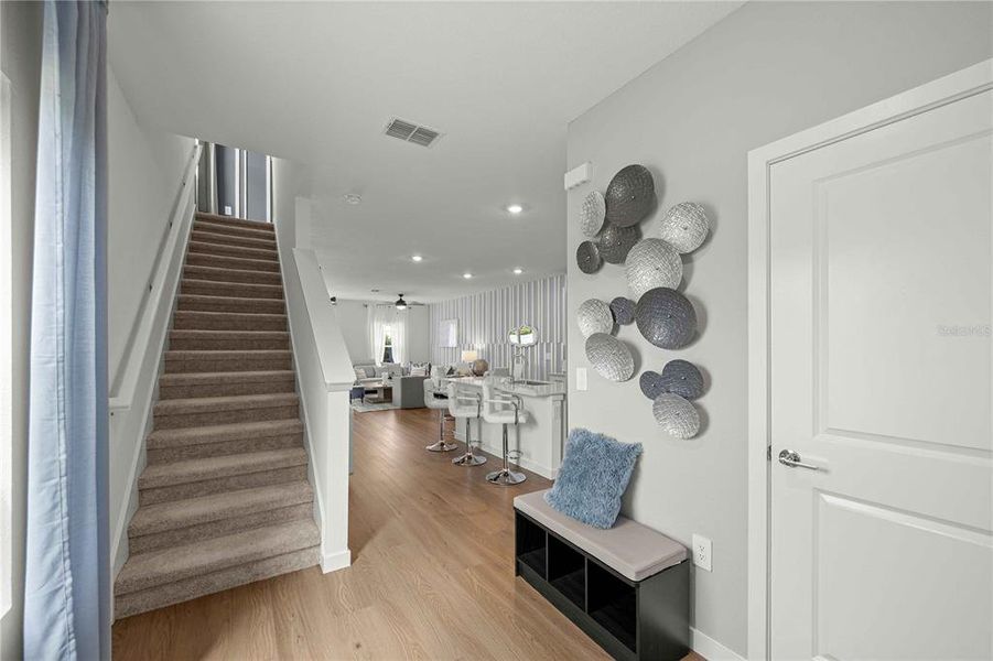 Furnished interior view inside a new home in Tara Serena, Gainesville (Image 5).