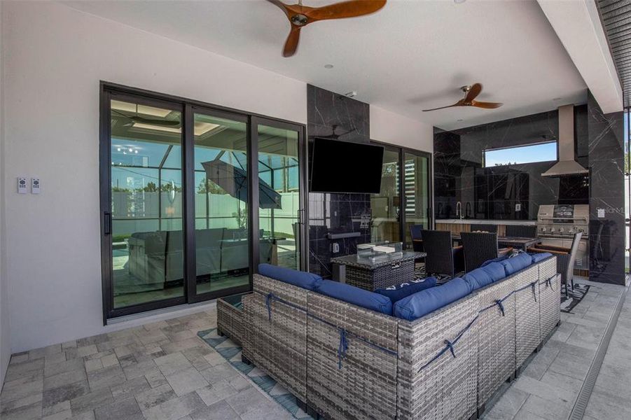 Exterior details and patio area of a home in , Nokomis (Image 4).