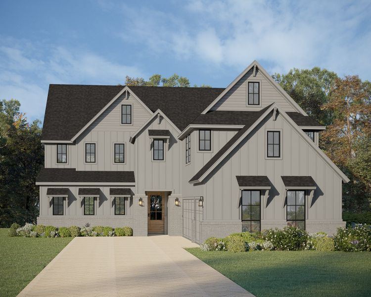 Plan 1644 Elevation E