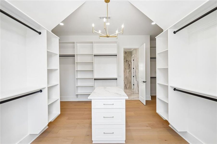 Furnished interior view inside a new home in , Buford (Image 18).