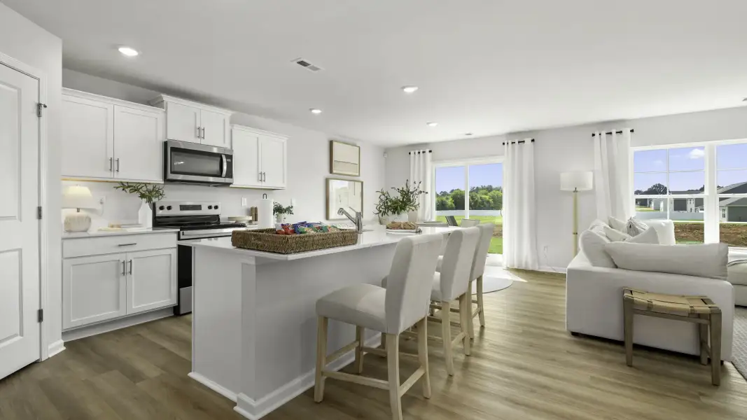 Furnished interior view inside a new home in Waverly Place, Linwood (Image 25).