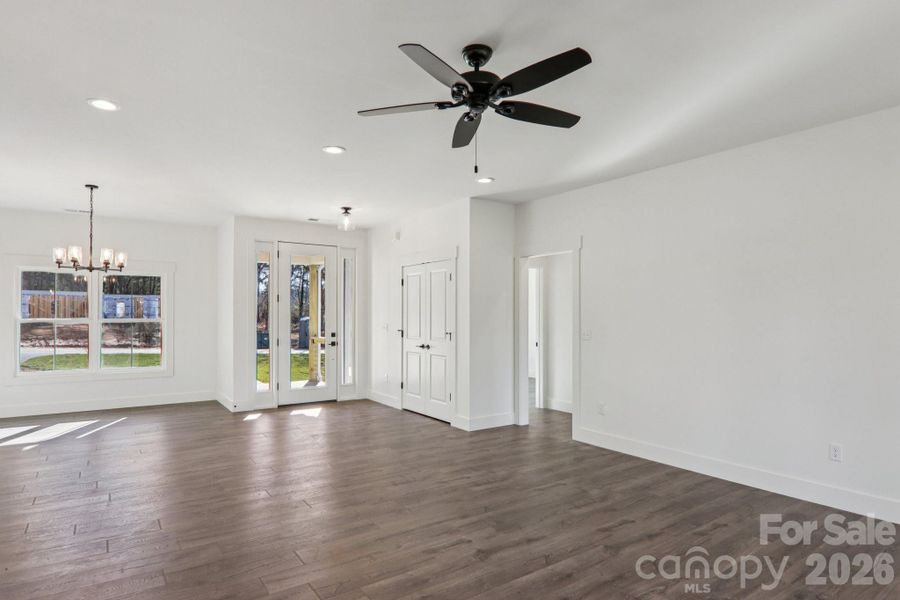 Spacious, unfurnished interior of a new home in , Hendersonville (Image 21).