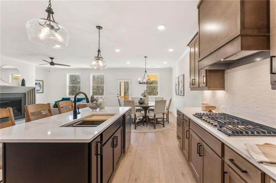 Furnished interior view inside a new home in Prescott Manor, Canton (Image 11).