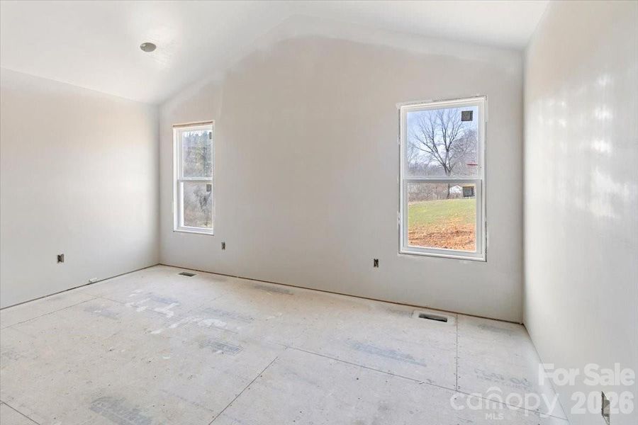 In-progress construction of a new home in , Marshall, NC (Image 6).