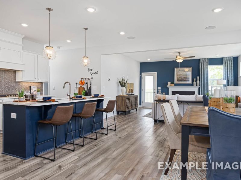 Representative furnished interior of a home built from the The Adalynn A by Davidson Homes LLC in Wellers Knoll, Lillington (Image 6).