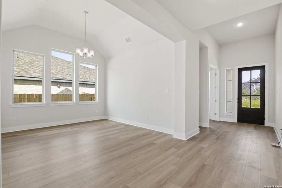 Spacious, unfurnished interior of a new home in Legacy at Lake Dunlap, New Braunfels (Image 26).