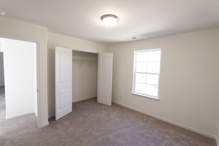 Representative unfurnished interior of a home built from the Burlington by Keystone Homes NC in The Wilcox, Greensboro (Image 22).
