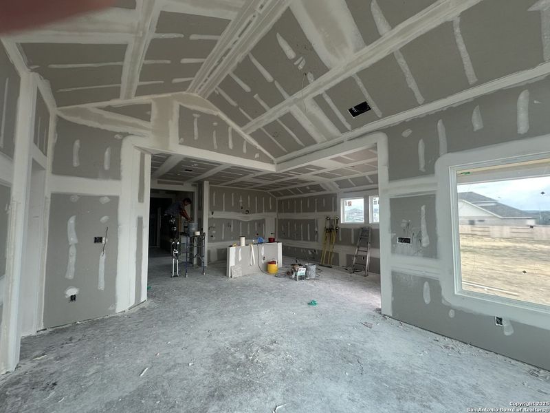 In-progress construction of a new home in Stillwater Ranch, San Antonio, TX (Image 40).