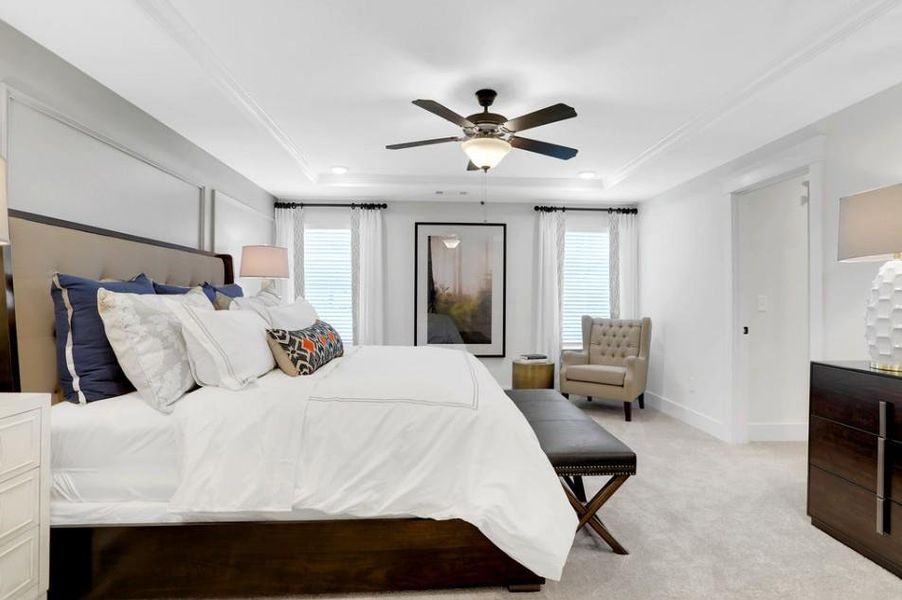 Furnished interior view inside a new home in , Pendergrass (Image 7).