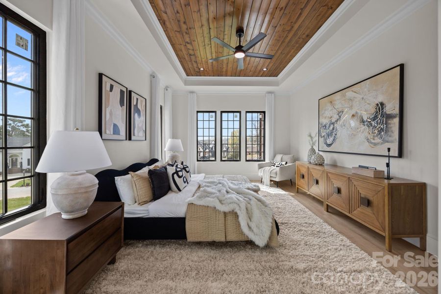 Furnished interior view inside a new home in , Sherrills Ford (Image 37).