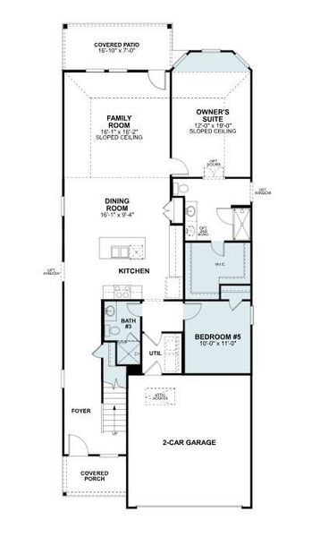 2D floor plan layout of this home in Summerview, Fulshear, TX (Image 4). 2D floor plan layout of this home in Summerview, Fulshear, TX (Image 4).