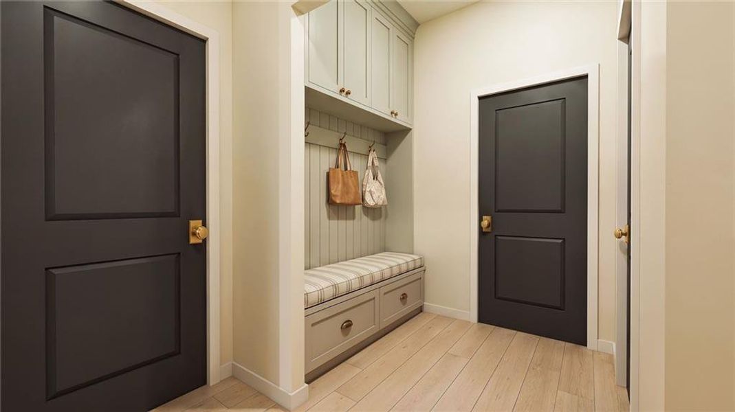 Furnished interior view inside a new home in , Alpharetta (Image 8).
