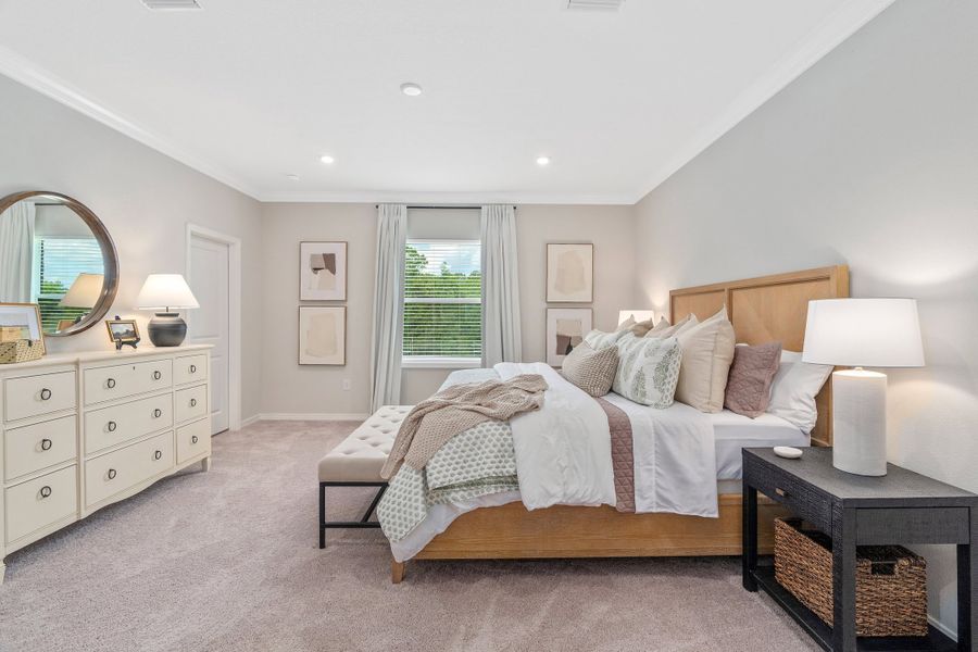 Representative furnished interior of a home built from the Miramar by Maronda Homes in Villa Pass, Groveland (Image 17).