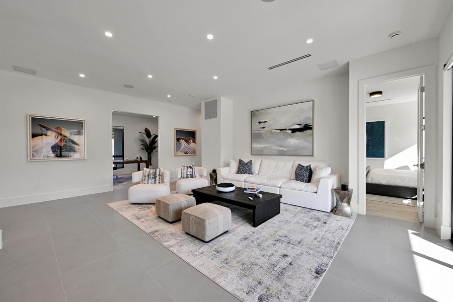 Furnished interior view inside a new home in , Delray Beach (Image 13).