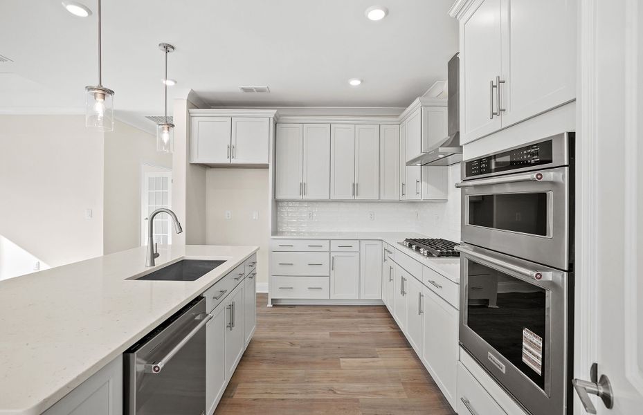 Furnished interior view inside a new home in Carolina Riverside, Belmont (Image 6).