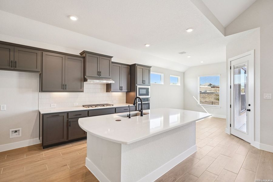 Furnished interior view inside a new home in Meyer Ranch, New Braunfels (Image 13).