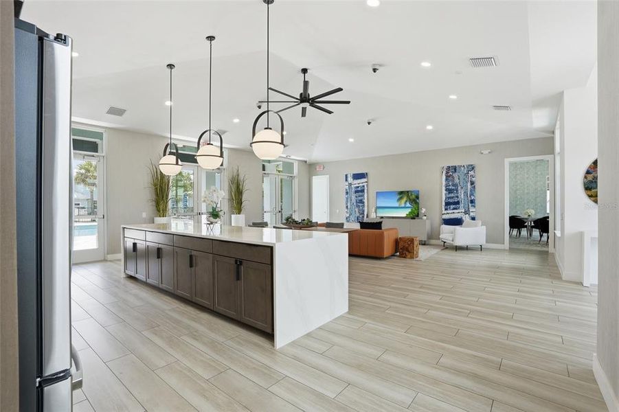 Furnished interior view inside a new home in , Bonita Springs (Image 11).