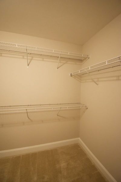 Representative unfurnished interior of a home built from the Cayman X by Keystone Homes NC in Trellises, High Point (Image 56).