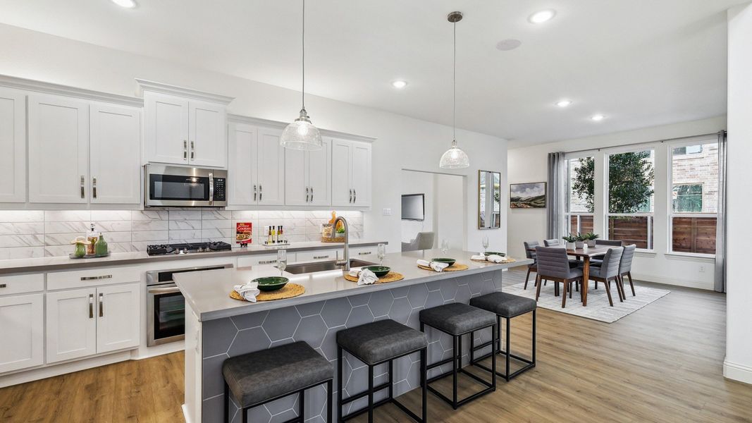Furnished interior view inside a new home in Solterra Texas, Mesquite (Image 13).