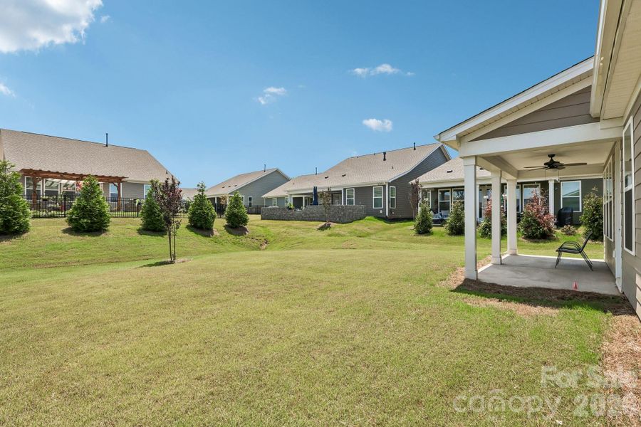 Exterior details and patio area of a home in , Charlotte (Image 23).