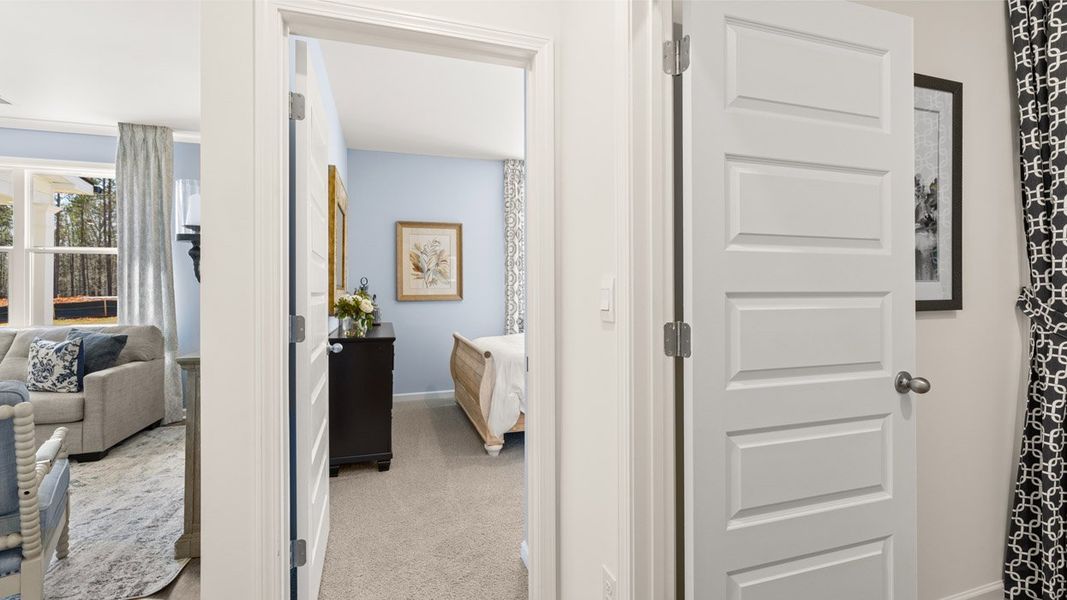 Representative furnished interior of a home built from the HAYDEN Express by D.R. Horton in WillowBrook, Winder (Image 33).