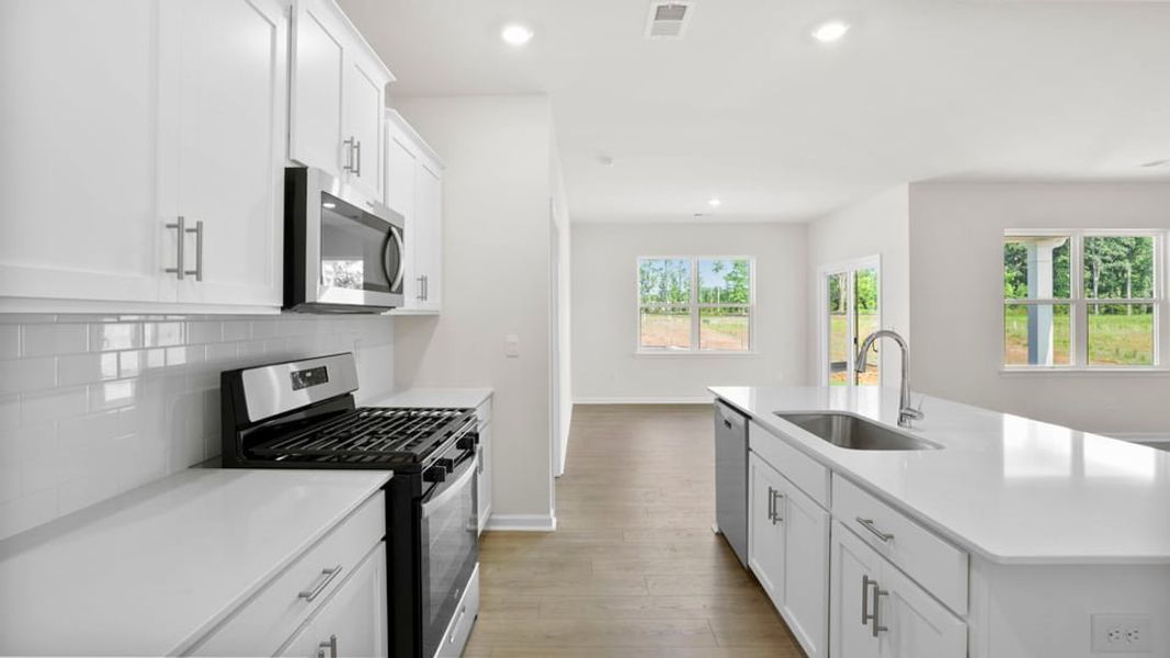 Furnished interior view inside a new home in Foxbank, Gray Court (Image 10).