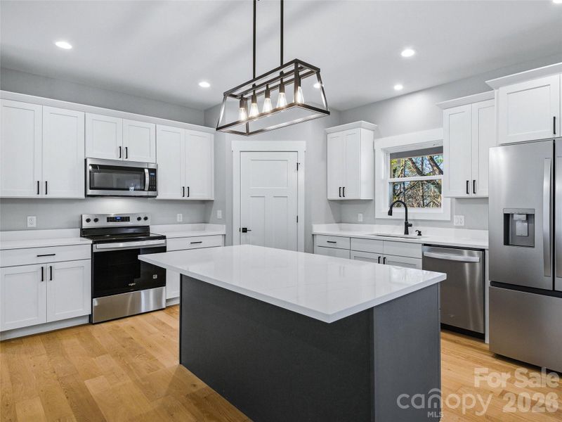 Furnished interior view inside a new home in , Hendersonville (Image 8).