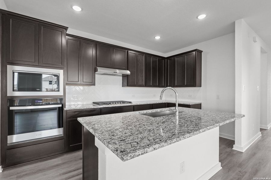 Furnished interior view inside a new home in Sunflower Ridge, New Braunfels (Image 10).