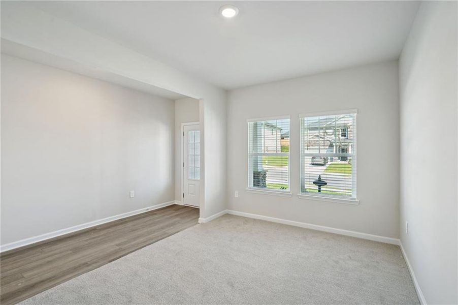 Spacious, unfurnished interior of a new home in Parkside at Grayson, Grayson (Image 20).