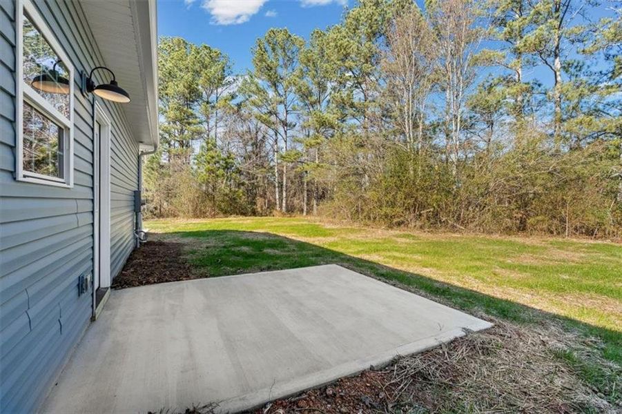 Exterior details and patio area of a home in , Rockmart (Image 22).