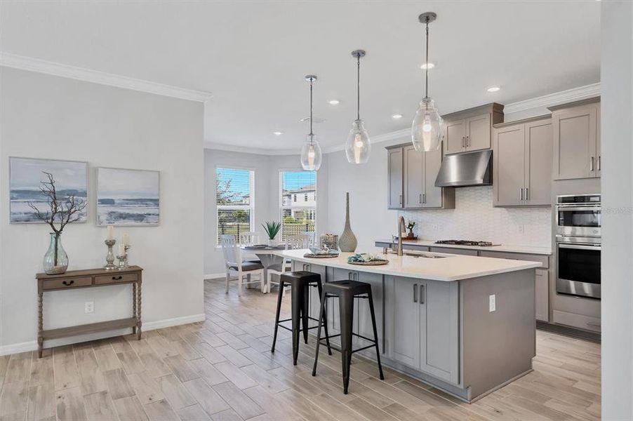 Furnished interior view inside a new home in , Bradenton (Image 14). Furnished interior view inside a new home in , Bradenton (Image 14).