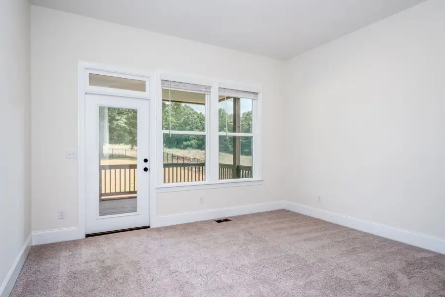 Representative unfurnished interior of a home built from the Harvard by Greybrook Homes in Deer Brook, Mooresville (Image 26).