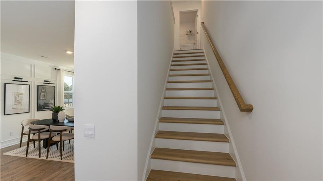 Spacious, unfurnished interior of a new home in Mableton Station, Mableton (Image 20).