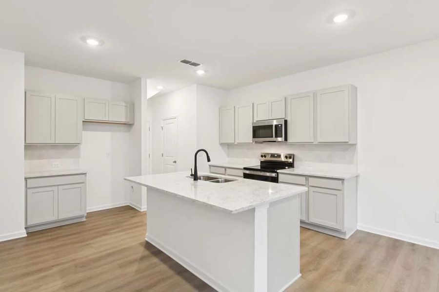 Kitchen featuring Artisan Collection Finishes