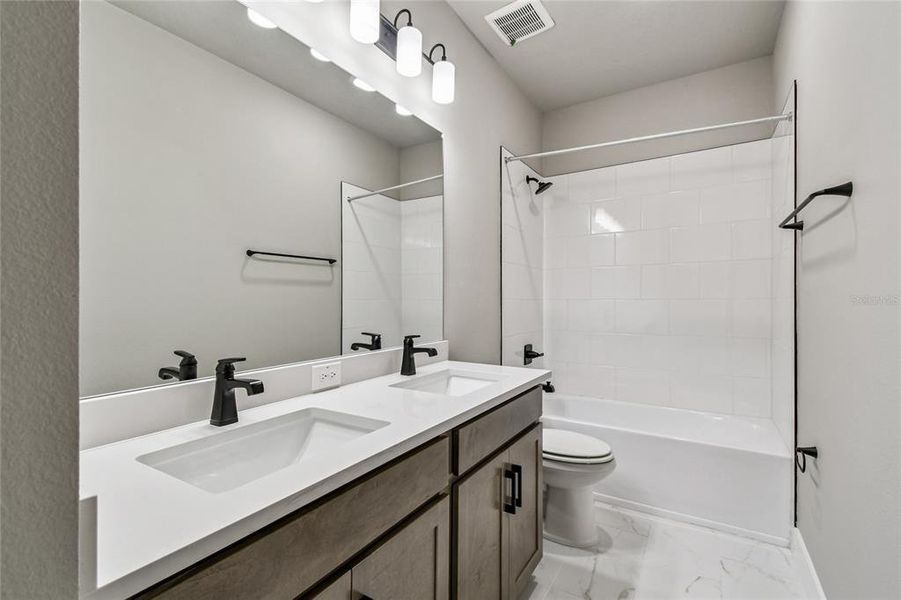 Furnished interior view inside a new home in Chapel Crossings - Garden Series, Wesley Chapel (Image 12).