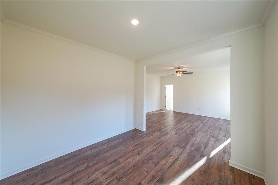Spacious, unfurnished interior of a new home in , Dawsonville (Image 16).